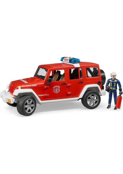 Bruder Jeep Wrangler Rubicon Itfaiye Aracı ve Itfaiyeci BR02528