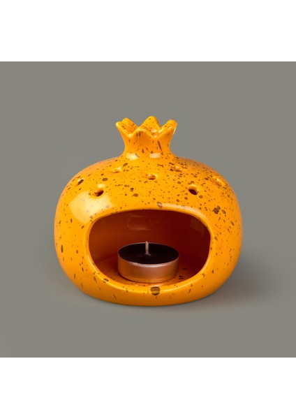 Deco Melograno Buhurdanlık - Turuncu - 10 cm fiyatları