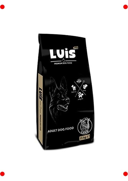 Kuzu Etli Yetişkin Köpek Maması 15 kg