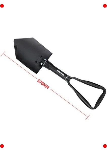 Katlanabilir Çok Amaçlı Kamp Küreği (57 Cm) fiyatları