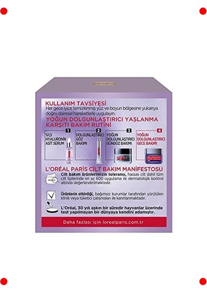 Yaşlanma Karşıtı Dolgunlaştırıcı Gece Kremi (50ML) fırsatları