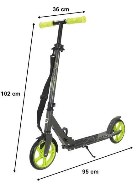 Evo Flexi Max 2 Tekerlekli Scooter Yeşil modelleri
