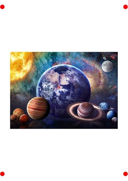 1000 Parça Gezegenler Temalı Yapboz fiyatları