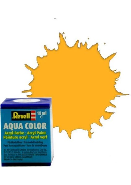 Revell 310 - Aqua Color Yellow - Silk Boya - 18 ml
