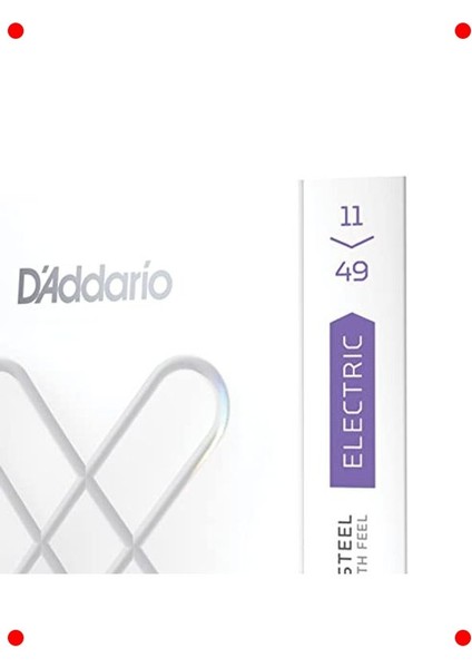 Nikel Kaplamalı Elektro Gitar Telleri - 11-49 Medium modelleri