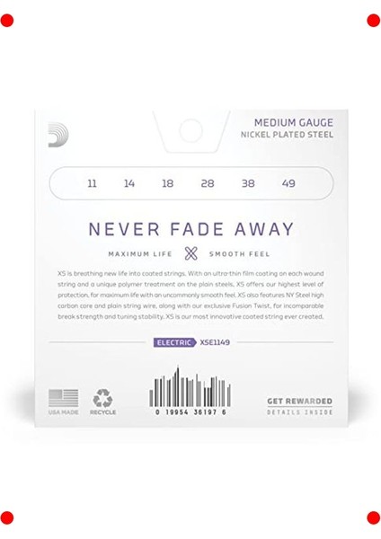 Nikel Kaplamalı Elektro Gitar Telleri - 11-49 Medium indirimleri