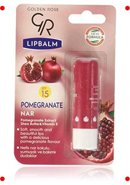 Nar Özlü Dudak Bakım Kremi Spf 15 - Nemlendirici