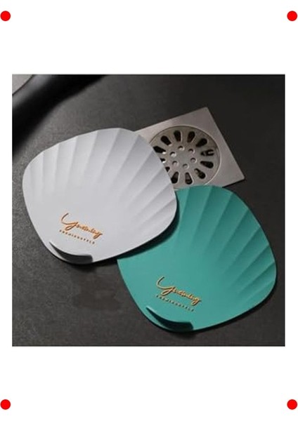 Deniz Kabuğu Desenli Koku Önleyici Tıkaç Kapağı