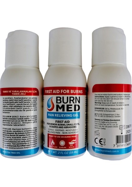 Burn Med Yanık Ilkyardım Tto 59 ml Jel fırsatları