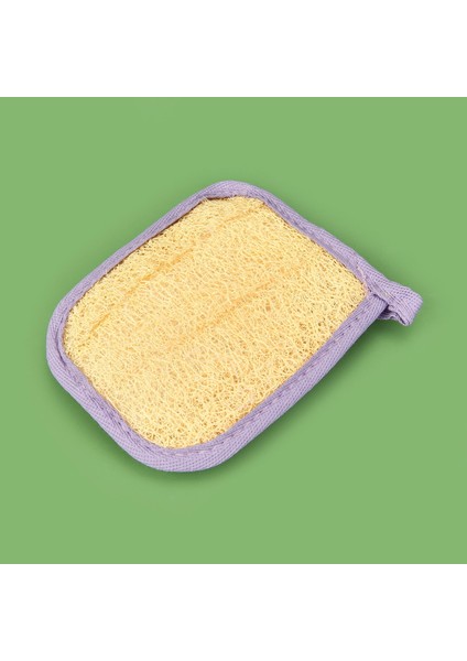 Menekşe Sabun Dolgulu Banyo Kesesi - Bej modelleri