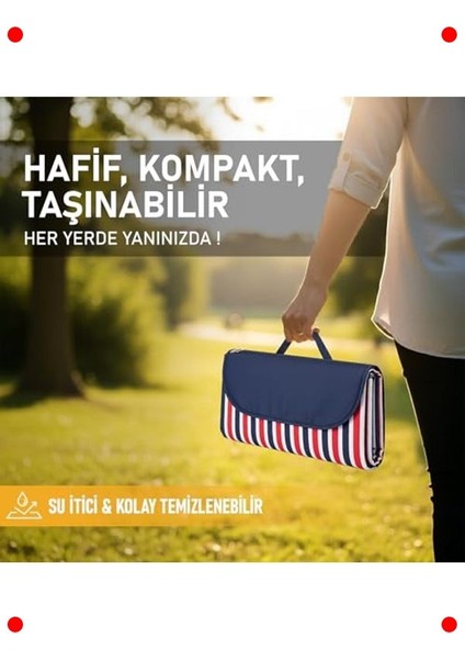 Katlanabilir Piknik ve Kamp Örtüsü - Su Geçirmez 200X150CM indirimleri
