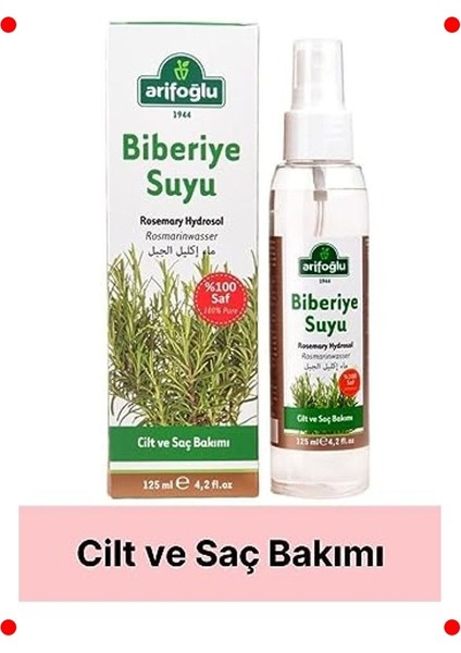 Saf Biberiye Suyu Saç Güçlendirici Sprey 125ML fiyatları
