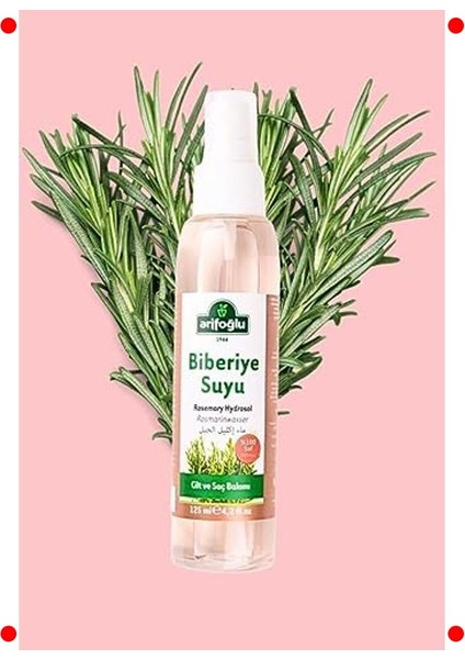 Saf Biberiye Suyu Saç Güçlendirici Sprey 125ML modelleri