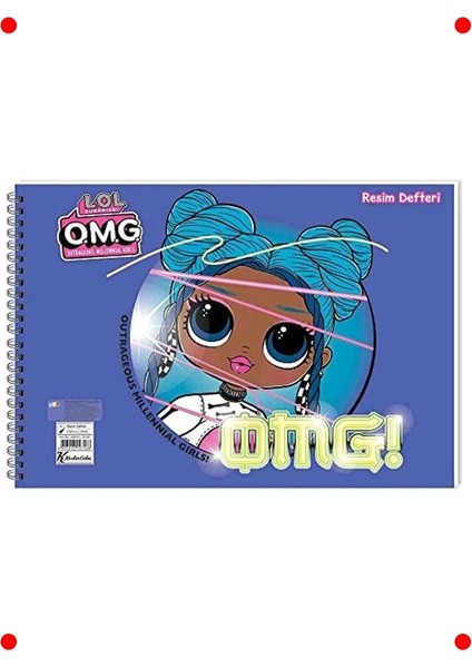 Spiralli Resim Defteri 25X35 Cm, 15 Yaprak