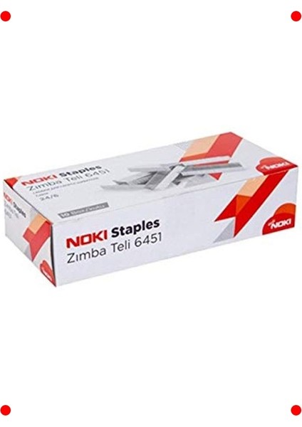 Ofis Tipi Zımba Teli - 24/6 Boyut