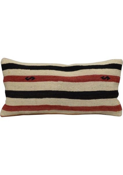 El Dokuma Lumbar Kilim Kırlent Yastık Kılıfı 0301 - Yeni - Çok Renkli fiyatları