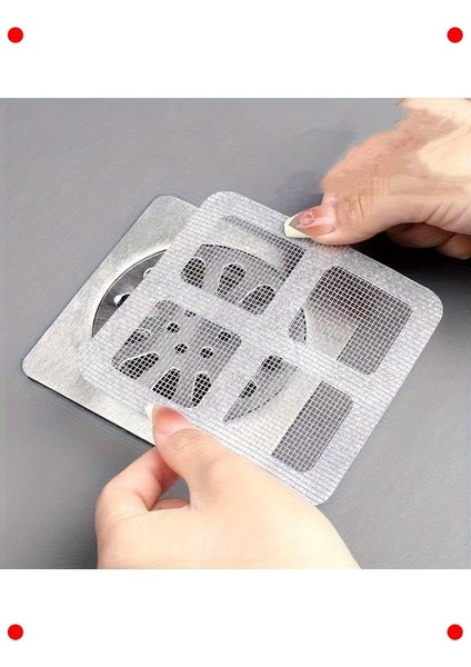 10 Adet Tek Kullanımlık Gider Süzgeci Seti