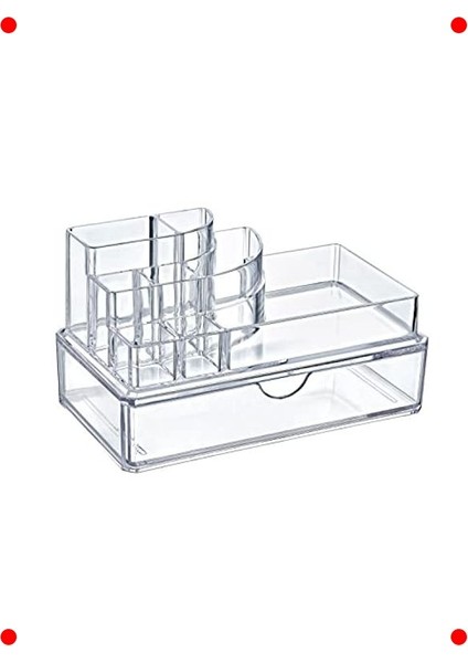 9 Bölmeli Çekmeceli Akrilik Kozmetik Makyaj Düzenleyici fiyatları