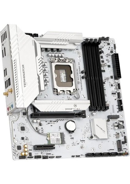 Termınatör B760M D4 Ice Ddr4 Hdmı-Dp Pcıe 4.0 1700P Matx Beyaz modelleri
