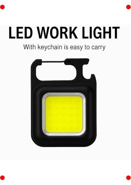 Mini Güvenlik Seti: Anahtarlık LED Işık ve Asma Kilit fırsatları