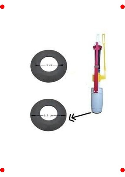 Gömme Rezervuar Boşaltma Contası fiyatları
