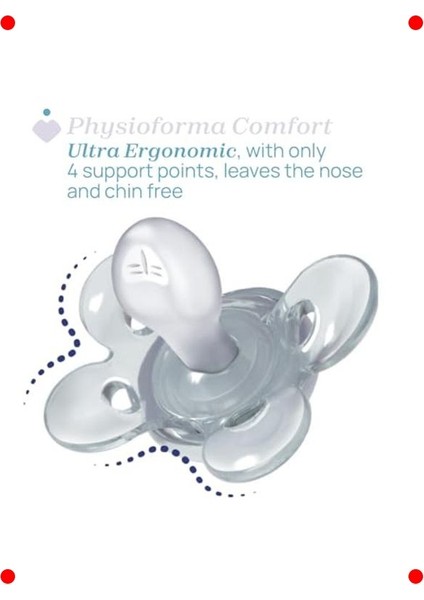 Anatomik Silikon Bebek Emziği (2-6 Ay, 2'li) modelleri