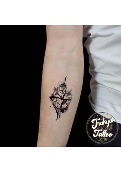 Geçici Dövme 1-2 Hafta Kalıcı Minimal Saat Dövmesi fiyatları