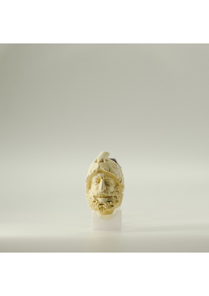 El Oyması Lületaşı Pipo – Dionysos (Üzüm/asma) Figürlü, Akrilik Ağızlık, Özel Kutulu, 20 cm indirimleri