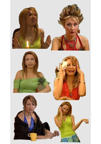 Komik Telefon Laptop Notebook Tablet Defter Matara Stiker Etiket ST2113