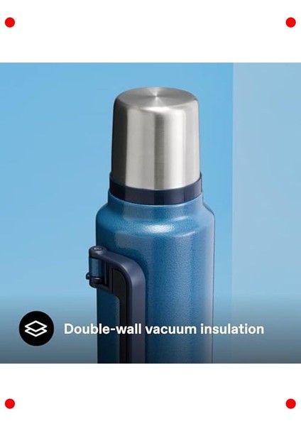 Sağlam Klasik Vakumlu Çelik Termos - 1.4 Lt indirimleri