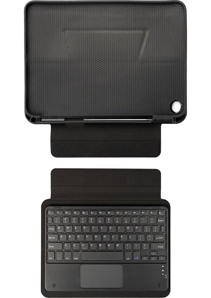 Galaxy Tab A8 10.5 SM-X200 (2021) Uyumlu Tkdw Border Keyboard Bluetooh Bağlantılı Standlı Klavyeli Ta