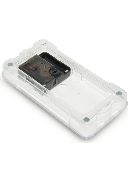 Dikdörtgen Duvar Saati - Renkli - 17X9 cm modelleri