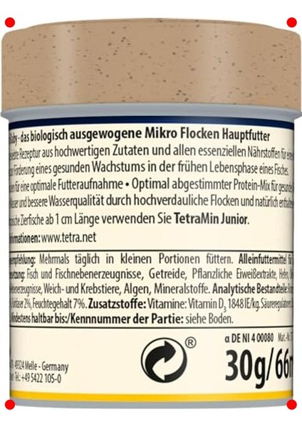 Yavru Balıklar Için Mikro Pul Yem 66 ml fırsatları