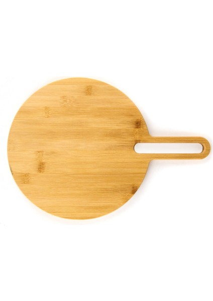 Bambu Yuvarlak Kesim Tahtası - Kahverengi - 40X28 cm fiyatları