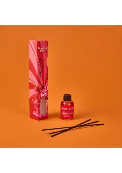 D'or Strawberry Cherry Oda Kokusu - Şeffaf - 50 ml