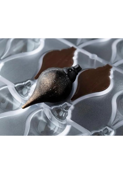 Polikarbon Pralin Çikolata Kalıbı 10 gr | CM-3910 indirimleri