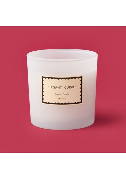 Deco Elegant Curves Mum - Beyaz - 370 gr