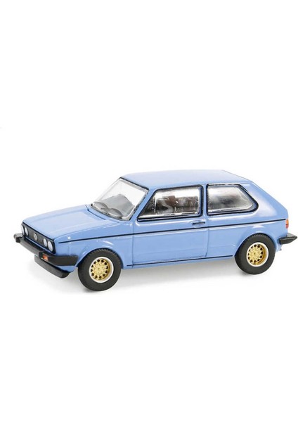 Greenlight 1/64 Club Vee-Dub Series 19- 1982 Volnessiworldwagen Golf– Monaco Blue