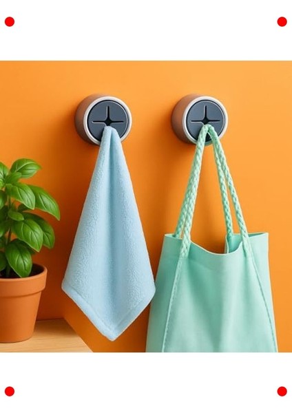 Yapışkanlı Tak-Çıkar Havlu Askısı (2'li Set) indirimleri