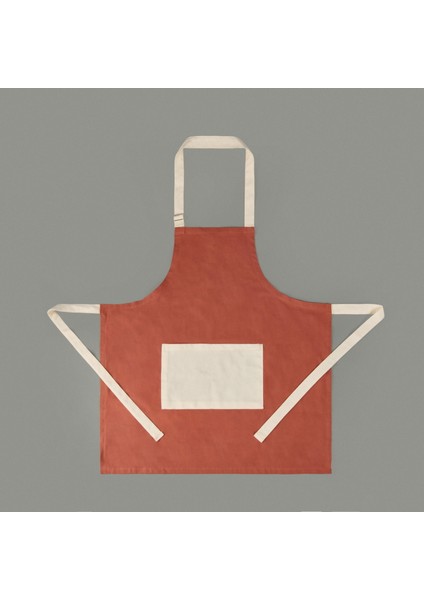 Soft Mutfak Önlüğü - Kiremit - 70X75 cm