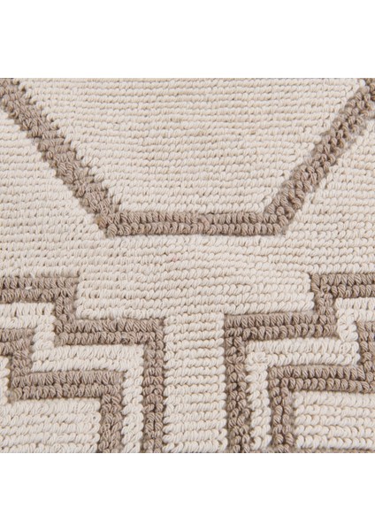 Soft Klas 2'li Banyo Paspası - Ekru / Bej - 60X100 cm + 50X60 cm modelleri