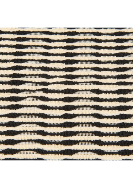 Soft Greta 2'li Havlu Seti - Ekru / Siyah - 30X30 cm modelleri