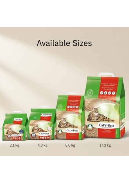 Kediler Için Doğal Topaklanan Kedi Kumu 12 Litre (5.2 Kg) fiyatları