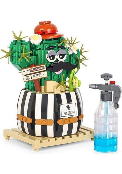 LZ1245 Nessiworld Kaktüs Blok Seti -Vagon Life fiyatları