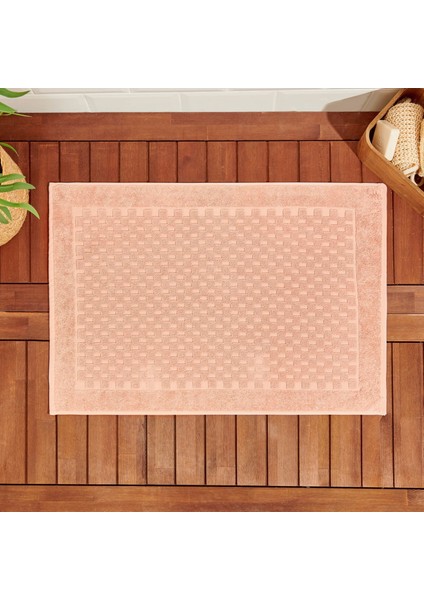 Vionel Ayak Havlusu - Pembe - 50X70 cm