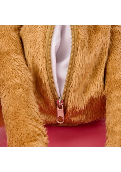 Soft Maymun Figürlü Çanta - Kahverengi - 40X25 cm modelleri