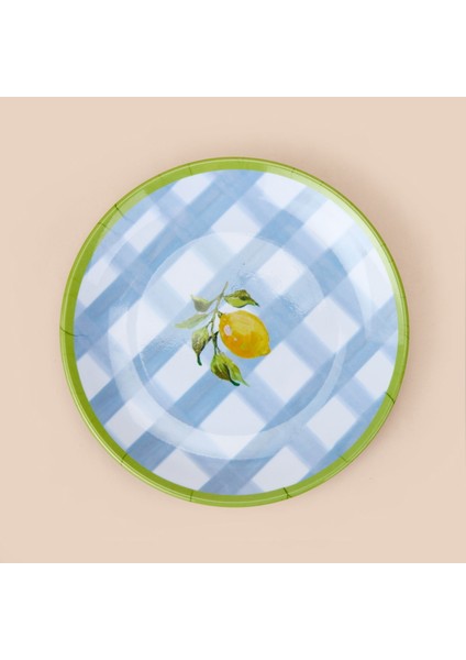 Kitchen Lemon Pasta Tabağı - Renkli - 19 cm