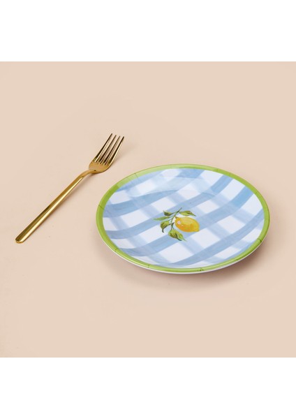 Kitchen Lemon Pasta Tabağı - Renkli - 19 cm fiyatları