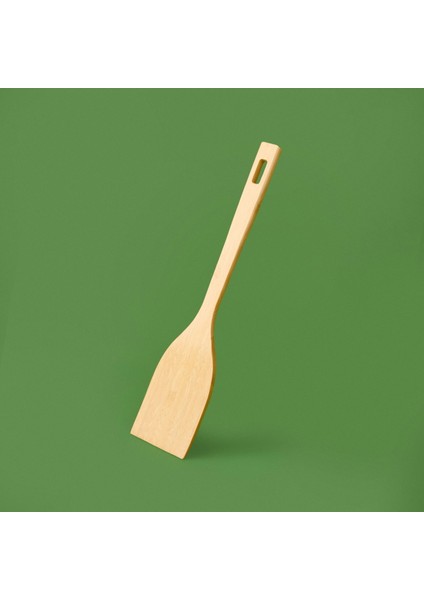 3'lü Bambu Spatula Seti - Krem modelleri