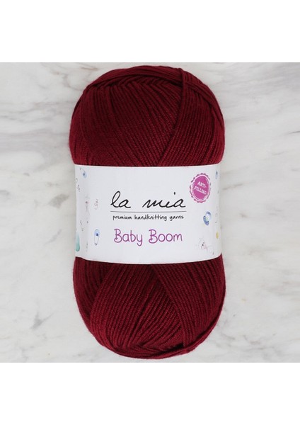 Baby Boom Bordo El Örgü Ipi 110 34453